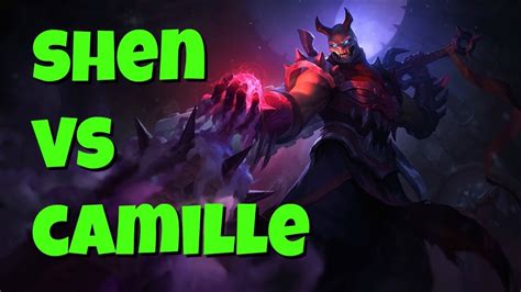 Shen Top Vs Camille Season 7 YouTube