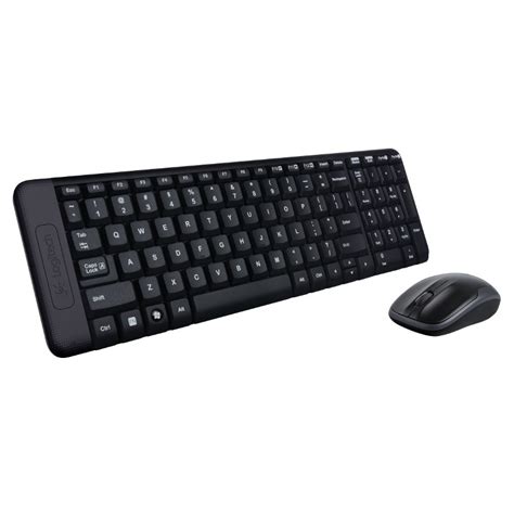 Teclado De Membrana Sem Fio Rato Logitech Mk Dstronic