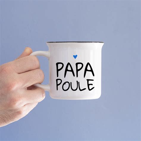 Mug Maill Ou C Ramique Papa Poule Bibiche Fait Son Cirque