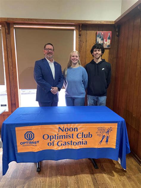 Meet The Winners Of The Noon Optimist Clubs Essay Contest