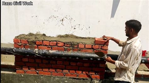 चनई क करय How To Lay Bricks For Beginners Using a Line YouTube