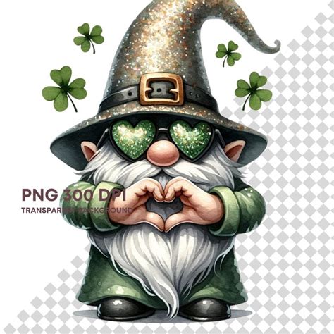 Aquarell St Patrick S Day Wichtel Fr Hling Clipart Png St Patrick S