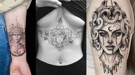 30 Medusa Tattoos For Women That Will Make Heads Turn Feminine Tattoo