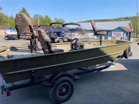 New 2023 Lowe Roughneck 1660 Sc 18431 Honesdale Boat Trader