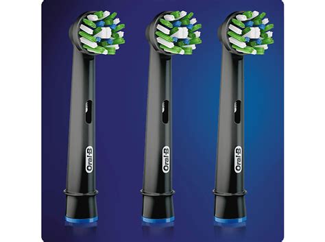 ORAL B CrossAction Black Edition mit CleanMaximiser Borsten 3 Stück