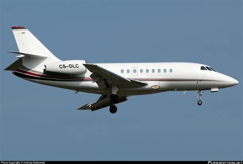 CS DLC NetJets Europe Dassault Falcon 2000EX Photo By Andrzej Makowski