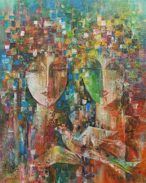 Seyran Gasparyan Freedom 40x50cm Oil Canvas Ready To Hang Painting