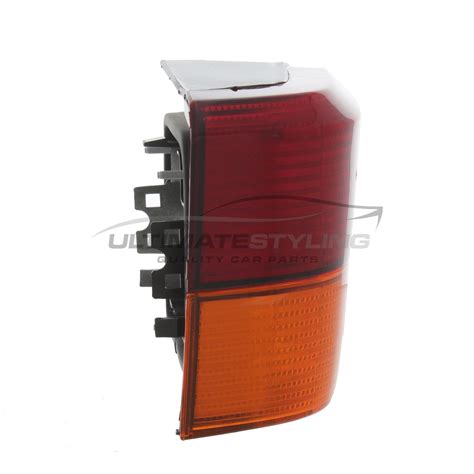 Vw T Caravelle Rear Light Amber Tail Lamp Back Lens