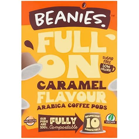 Beanies Caramel Coffee Pods 50g | Wilko