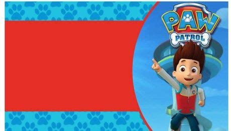 Etiquetas Stickers Tarjetas Paw Patrol O Patrulla Canina En 2019