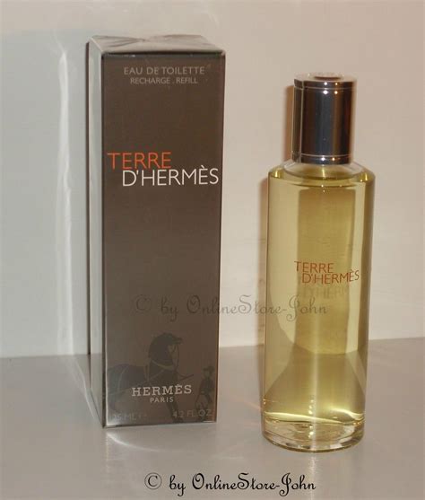 Hermes Terre Dhermes 125ml Edt Refill Recharge Eau De Toilette