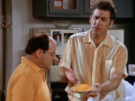 Georges Shirt And The Mango Are The Same Color R Seinfeld