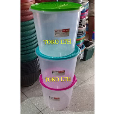 Jual TOPLES PLASTIK 16 LITER MURAH SEALWARE JUMBO KELER PEYEK KUE