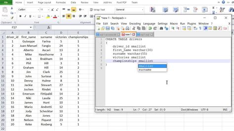 Sql Tutorial 1 Create Database And Table Data Input With Insert First