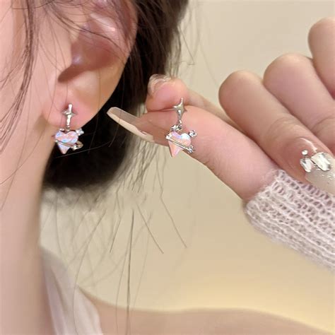 Jual Radinka Earrings Anting Tindik Tusuk Aesthetic Silver Mini