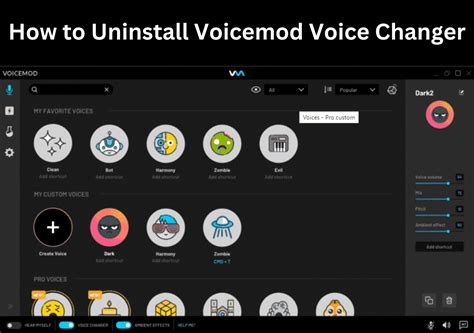 Solved How To Uninstall Voicemod Voice Changer