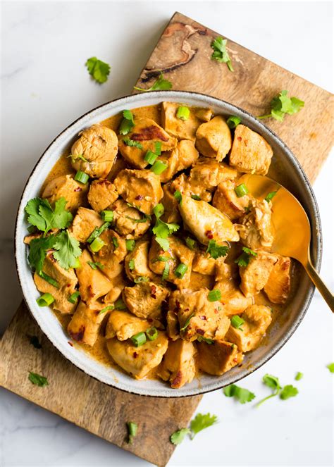 Slow Cooker Or Instant Pot Cashew Butter Chicken Wholesomelicious