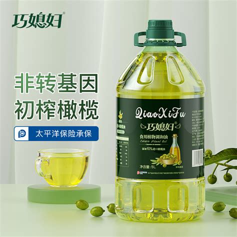 巧媳妇特级初榨橄榄油食用油调和油5l非转基因色拉植物油家用大桶虎窝淘