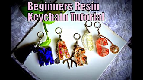 Beginners Easy Resin Keychains Tutorial How To Make Resin Keychains