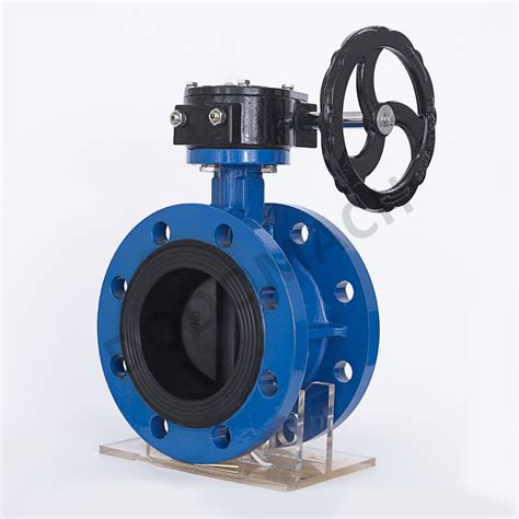 Worm Actuated Flanged Butterfly Valve DODOMACH PNEUMATIC