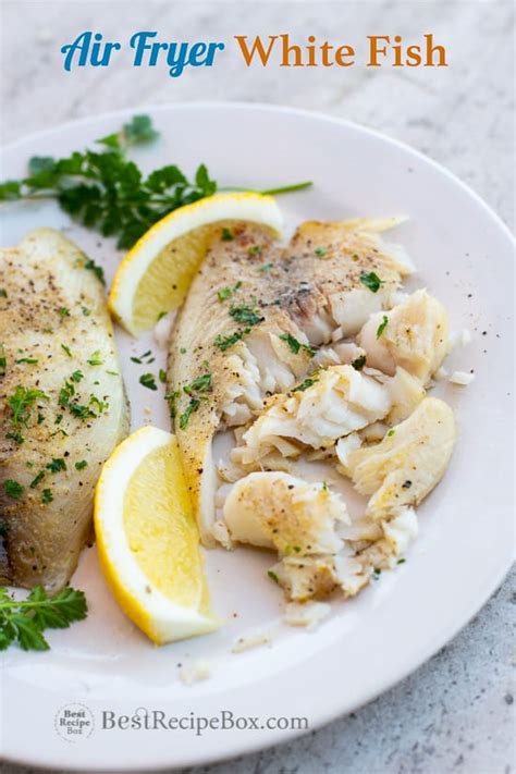 Air Fryer White Fish Recipe Garlic, Lemon Pepper | Best Recipe Bo