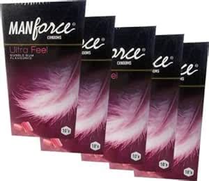 Buy Manforce Ultra Feel Bubble Gum Flavoured Condom Set Of