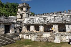 Palenque Ruins Chiapas Mexico A Major Mayan Site