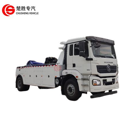 Shacman H Wheels Road Recovery Intergrated Towing Truck Wrecker