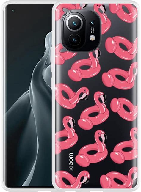 Hoesje Geschikt Voor Xiaomi Mi Inflatable Flamingos Bol