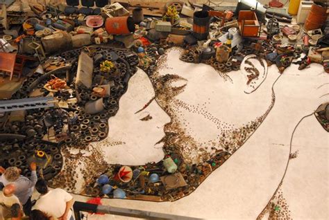 Garbage From A Brazilian Landfill By Vik Muniz Trash Art Art