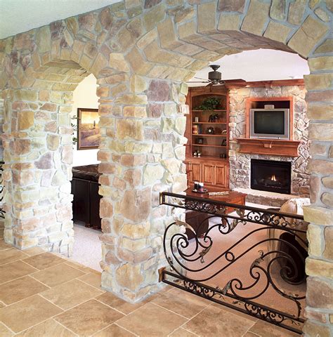 Tuscan Inspired House Plan With Finished Walkout Basement Ah