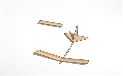 3d Design Balsa Wood Glider Tinkercad