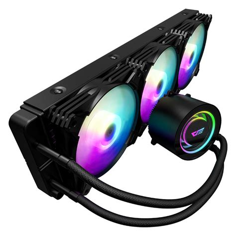 DarkFlash A RGB CPU Liquid Cooler A RGB 360mm Fan Suport Intel LGA 2066