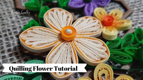 Paper Quilling Flower Tutorial Paperquillingflowertutorial 2FE