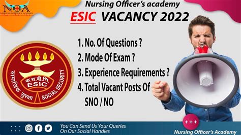 How To Apply For Esic Nursing Officer