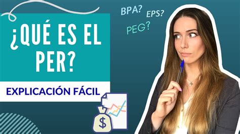 ¿que Es El Per En Bolsa Y Cómo Se Calcula Explicacion Facil Y