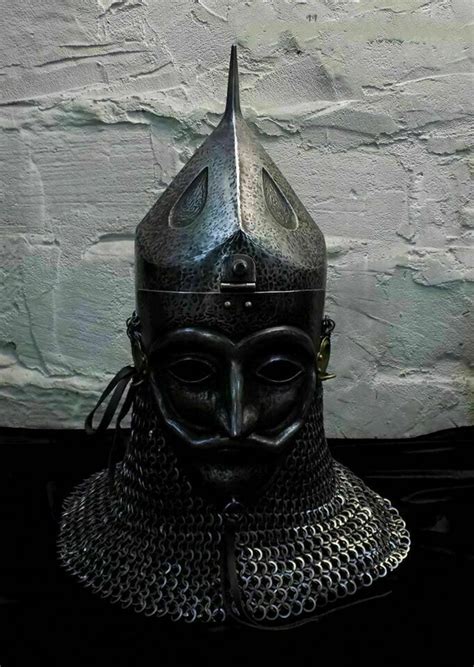 Medieval Knight Mask Ottoman Empire Helmet 16ga Full Face Helmet With