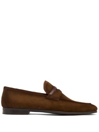 Magnanni Penny Loafer Aus Wildleder Farfetch