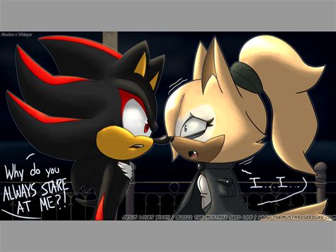 Dribbble Shadow The Hedgehog X Whisper The Wolf Confrontation Sonic