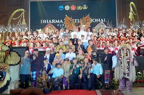 Phdi Pusat Gelar Dharma Santi Nasional Dalam Rangka Hari Raya Nyepi