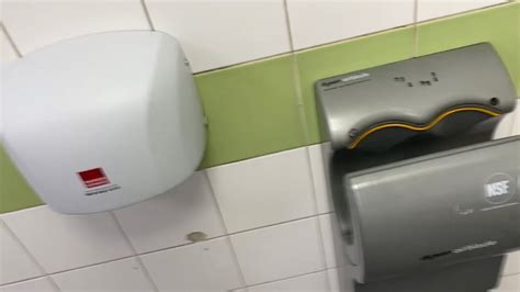 Dyson Airblade Ab03 And Warner Howard Sm48 Hand Dryers Bandq Tamworth