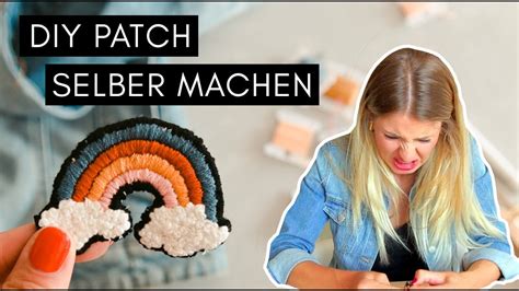 Diy Patches Selber Machen 🌈how To Make A Patch From Scratch Youtube