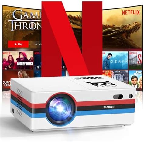 Amazon Netflix Licensed Dolby Audio Projector With WiFi 6 And