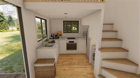 Sqm Tiny House Plan With Porch And Loft Basic Floor Plan With