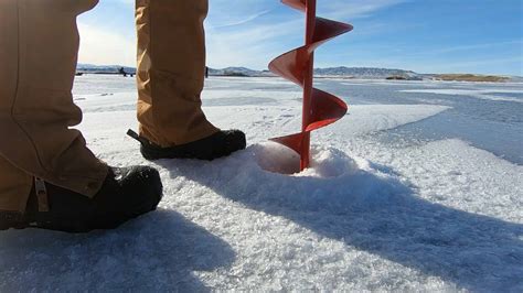 Tips to decrease impacts to fish when catch-and-release ice fishing