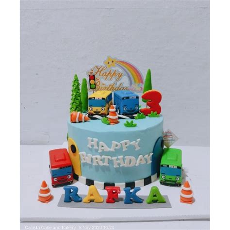 Jual Kue Ulang Tahun Tayo The Little Bus Kue Ultah Anak Laki Laki