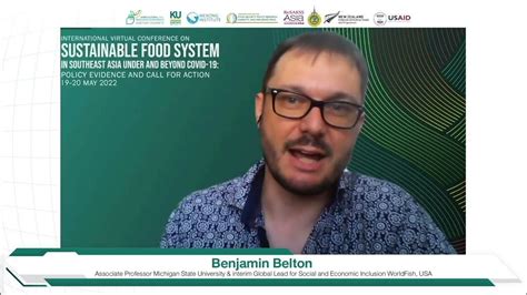 Sustainable Food System Session 3 Youtube