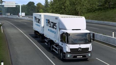 ETS2 Mercedes Benz Atego Swap Body Addon 1 45 V 1 0 Trucks Trailer