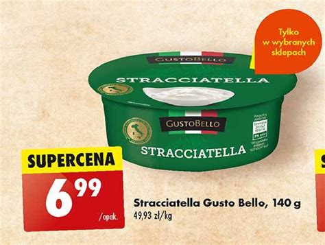 Stracciatella Gustobello Cena Promocje Opinie Sklep Blix Pl