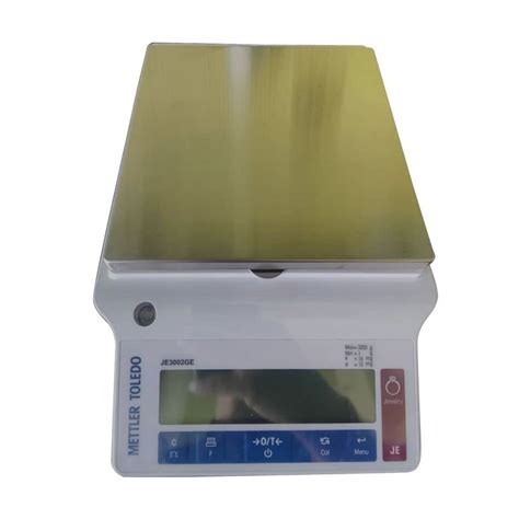 Digital Mettler Toledo Je Ge Gold Jewellery Weighing Machine